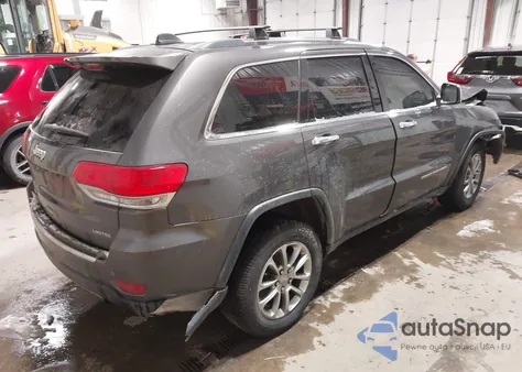 2016 Jeep Grand Cherokee Limited z USA, uszkodzony, nr VIN 1C4RJFBG4GC305821